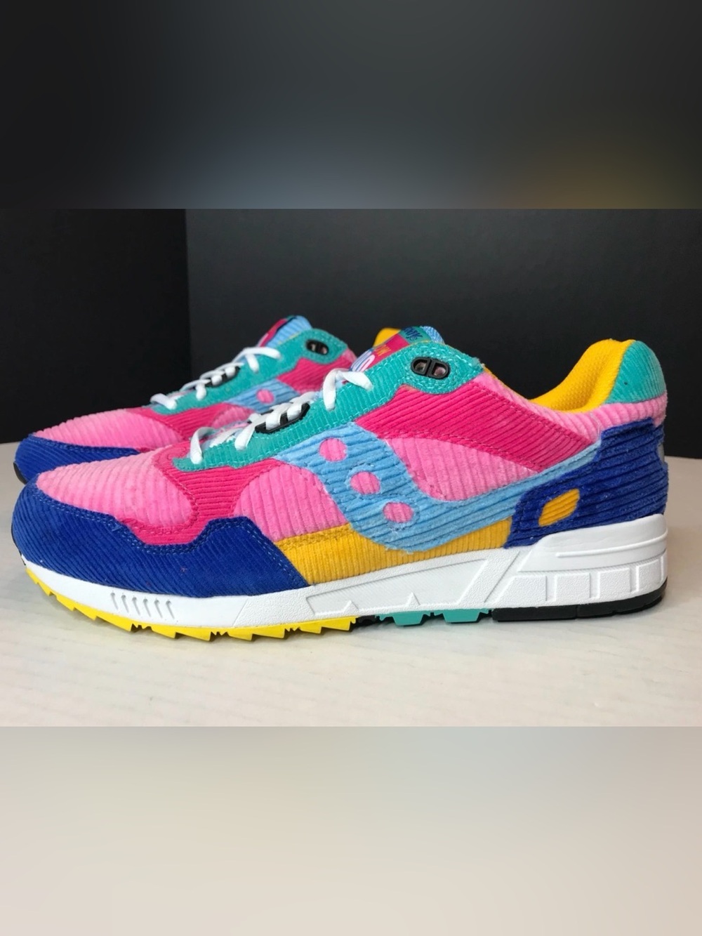 Saucony Patchwork Shadow 5000 Corduroy Multicolor Sneakers